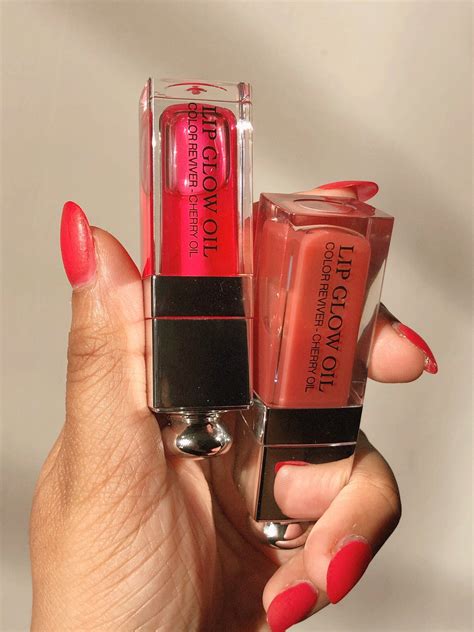 dico dior lip swatch|sephora Dior lip oil cherry.